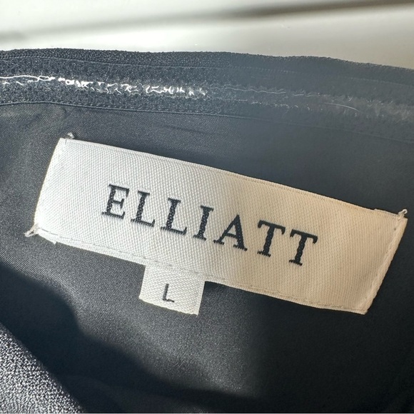 ELLIATT x Revolve Black Zuri Mini Dress Size Large LBD - Picture 6 of 11